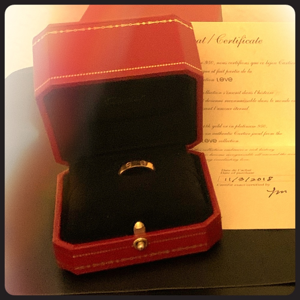 Cartier love ring